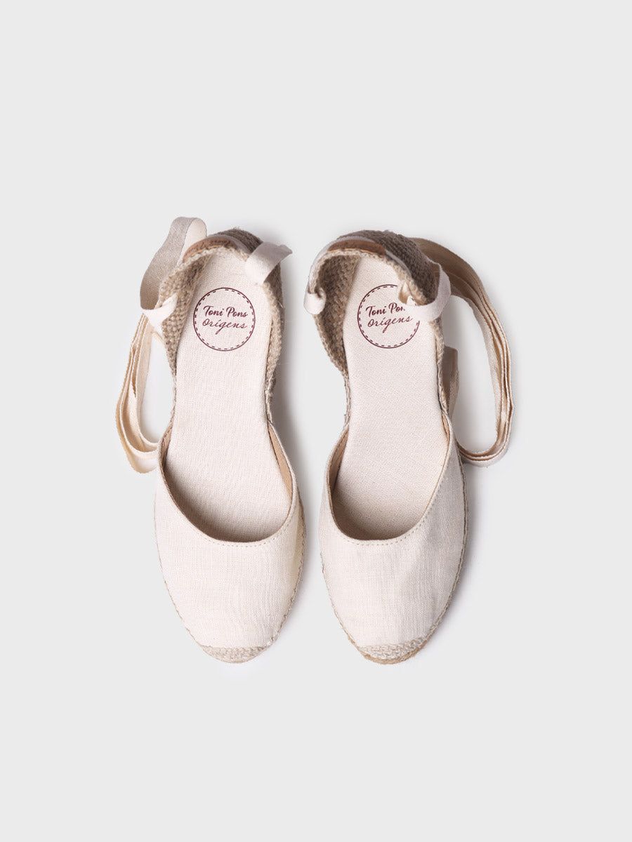 VALENCIAN WEDGE ESPADRILLES WITH VEINS-CALONGE