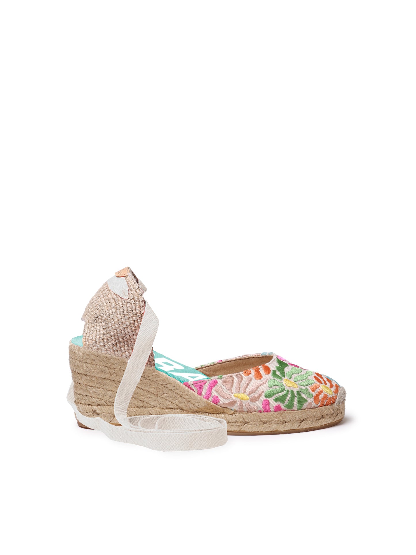 WOMENS MULTICOLOURED ESPADRILLES -CASTELL