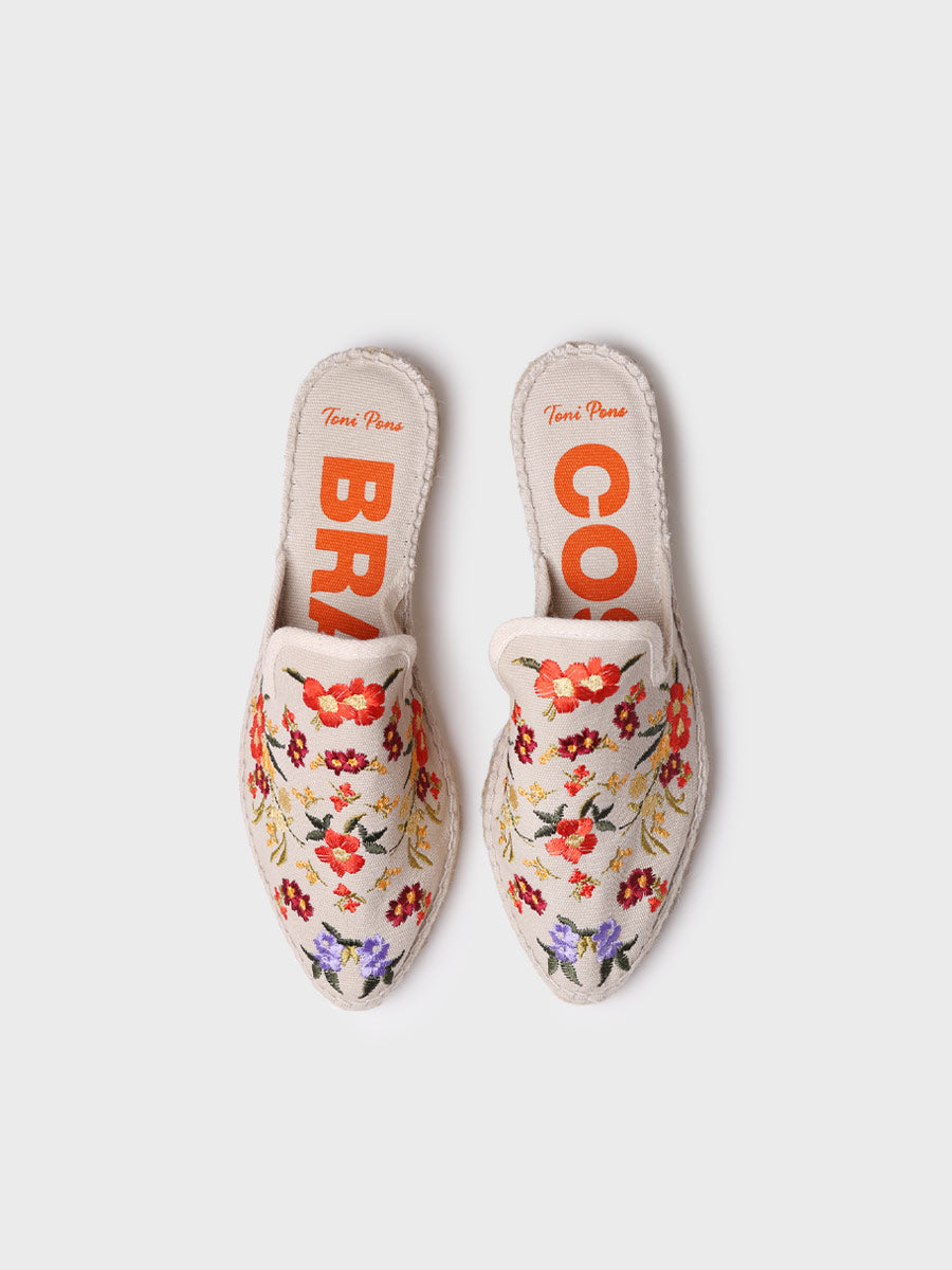 WOMEN'S EMBROIDERED ESPADRILLE - CULIP