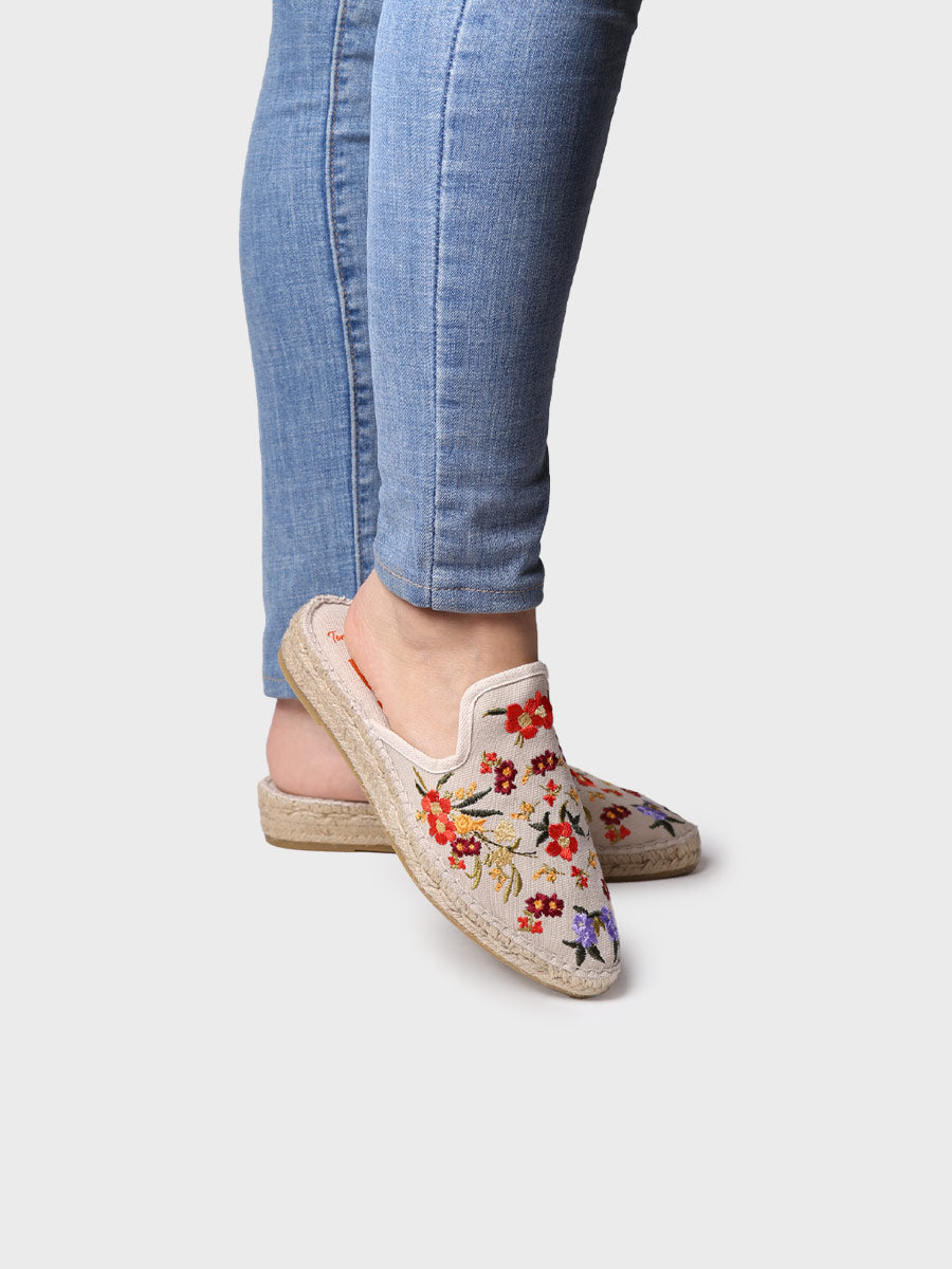 WOMEN'S EMBROIDERED ESPADRILLE - CULIP