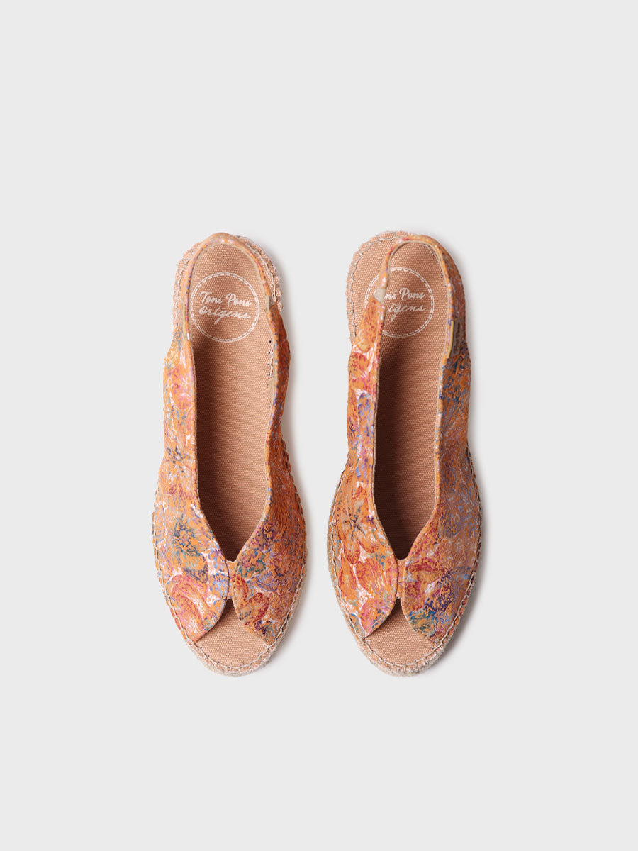 WEDGE ESPADRILLES PEEP TOE STYLE-LAILA-LL