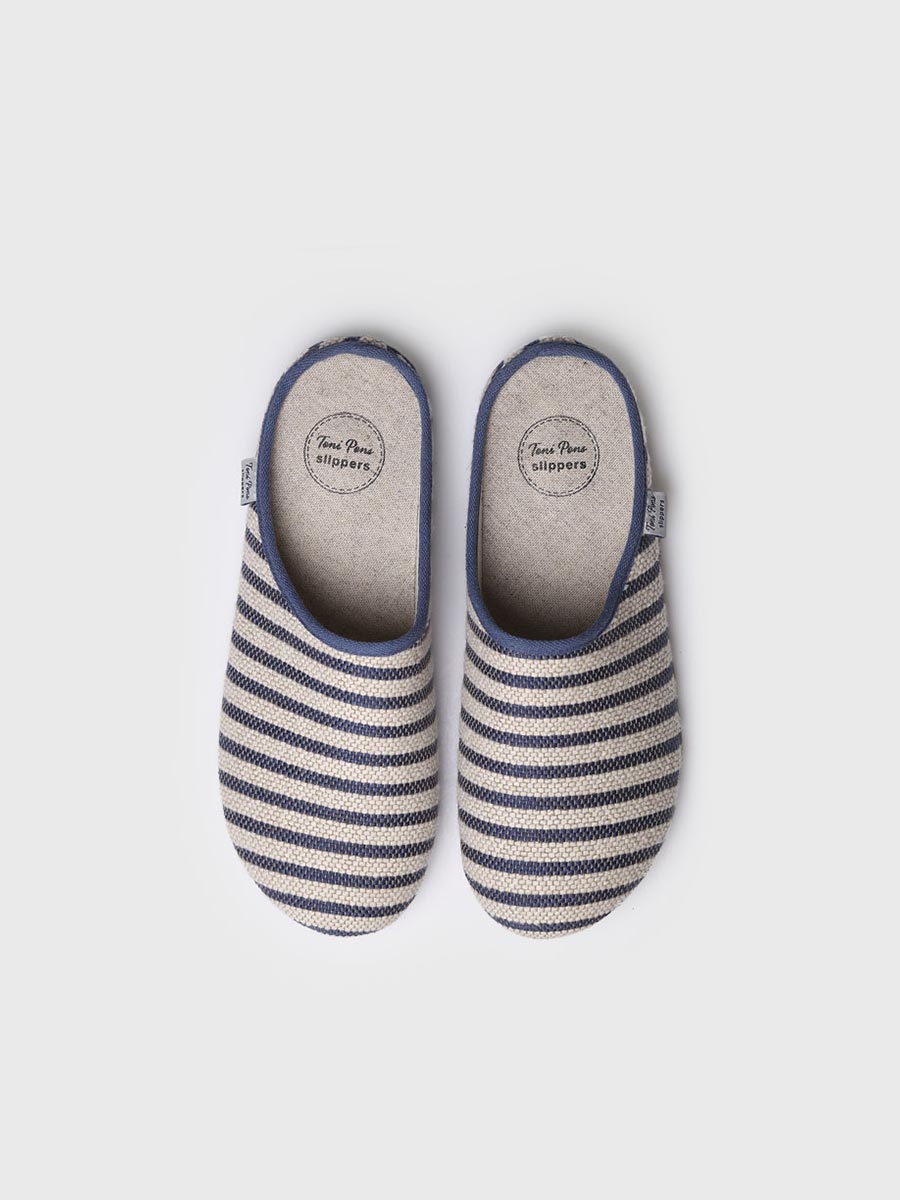 MENS SLIPPERS IN NAVY COLOUR -NAI-DL