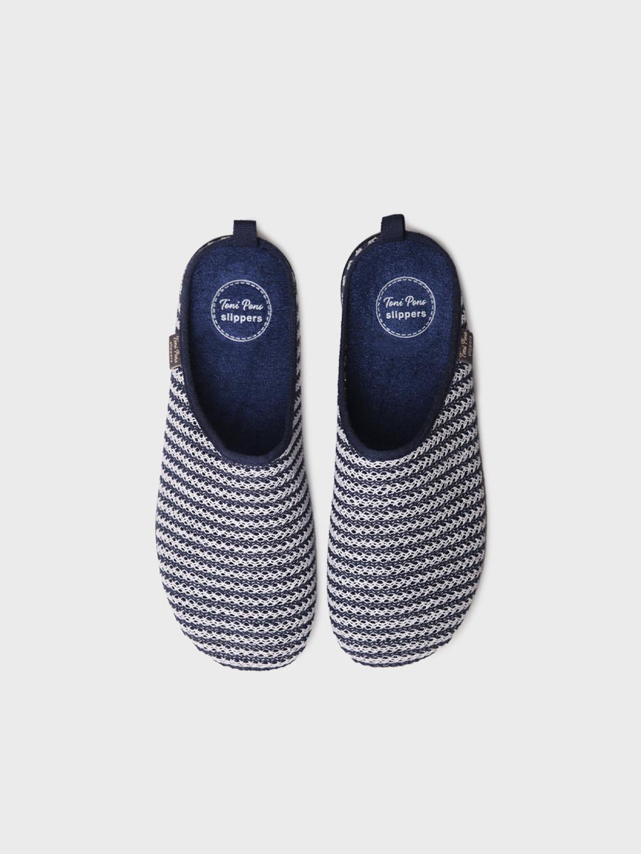 CLOG SLIPPERS IN NAVY FOR MEN -NICO-RR