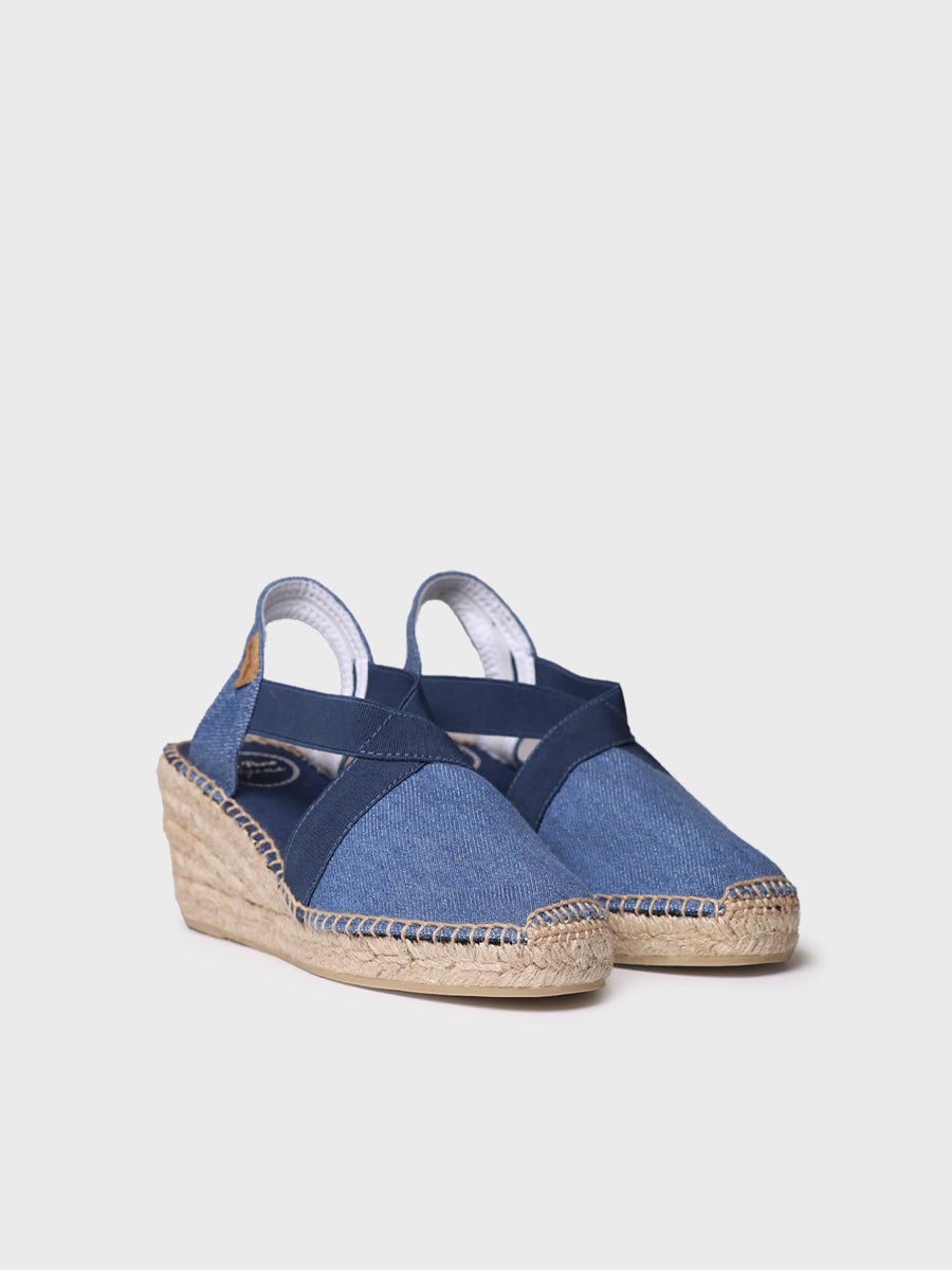 MEDIUM WEDGE VEGAN ESPADRILLES -TER