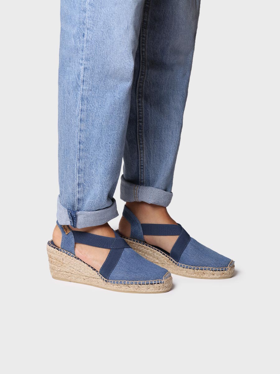 MEDIUM WEDGE VEGAN ESPADRILLES -TER