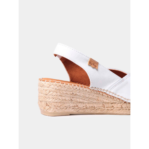 WEDGE ESPADRILLES IN LEATHER - BERNIA-P