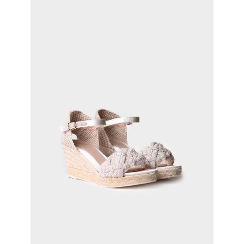 BRIDAL WEDGE ESPADRILLES - CASTRES