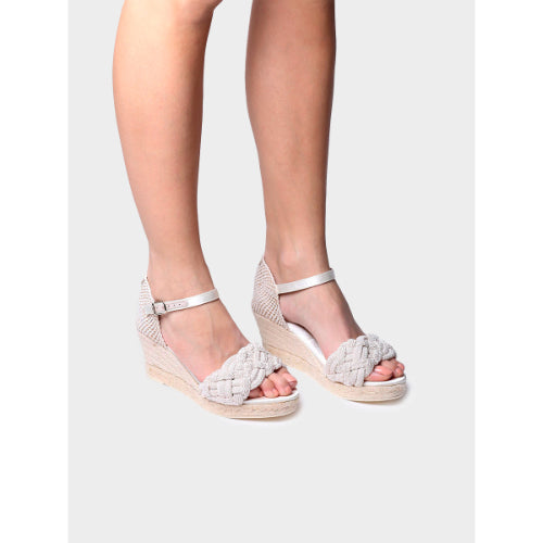 BRIDAL WEDGE ESPADRILLES - CASTRES