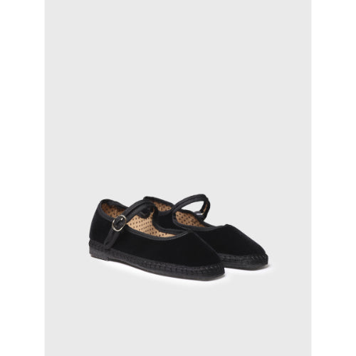 MARY JANE FOR WOMEN IN BLACK VELVET - CLOE