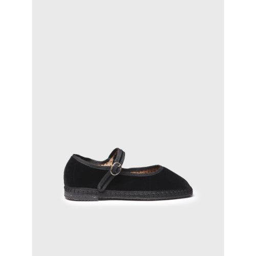 MARY JANE FOR WOMEN IN BLACK VELVET - CLOE