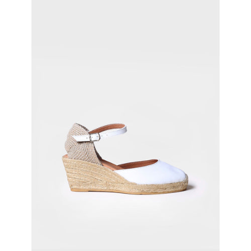 CLOSED LEATHER ESPADRILLES FOR WOMEN - COSTA-5