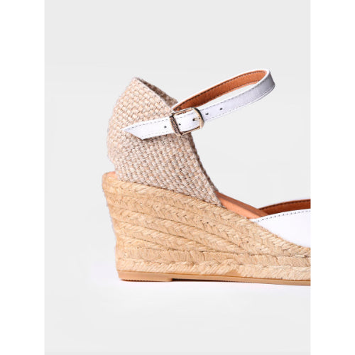 CLOSED LEATHER ESPADRILLES FOR WOMEN - COSTA-5