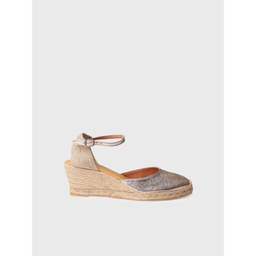 CLOSED LEATHER ESPADRILLES FOR WOMEN - COSTA-5