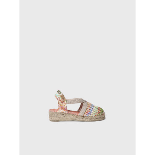 GIRL'S ESPADRILLES WITH ELASTICS - EDITA-NZ