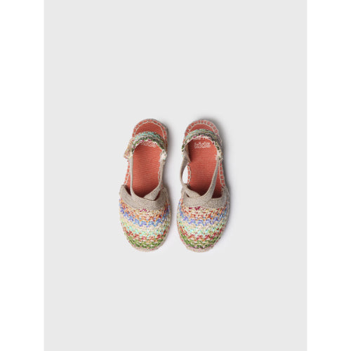 GIRL'S ESPADRILLES WITH ELASTICS - EDITA-NZ