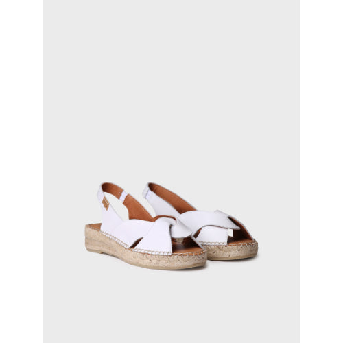 ESPADRILLES FOR WOMEN IN LEATHER - ENOLA-P