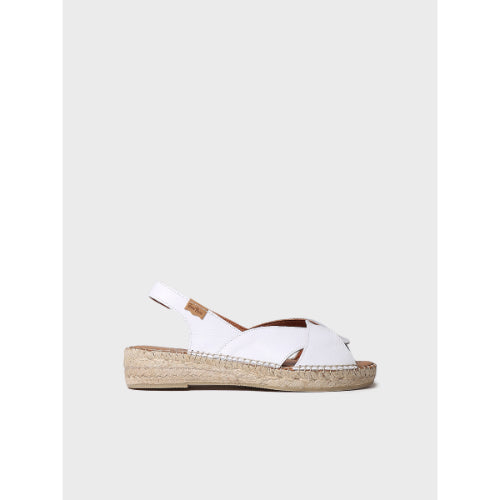 ESPADRILLES FOR WOMEN IN LEATHER - ENOLA-P