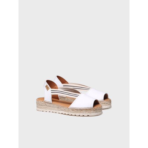 JUTE PLATFORM SANDAL FOR WOMEN - ESTEL-SW