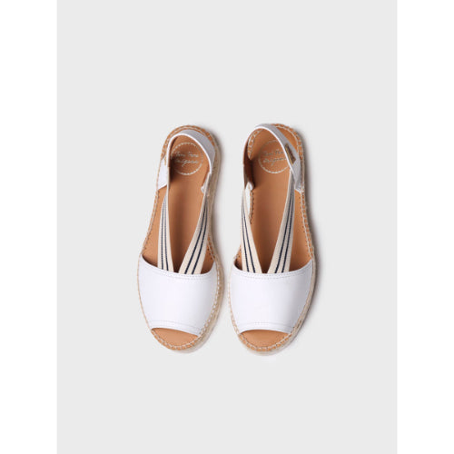 JUTE PLATFORM SANDAL FOR WOMEN - ESTEL-SW