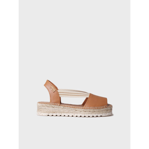JUTE PLATFORM SANDAL FOR WOMEN - ESTEL-SW