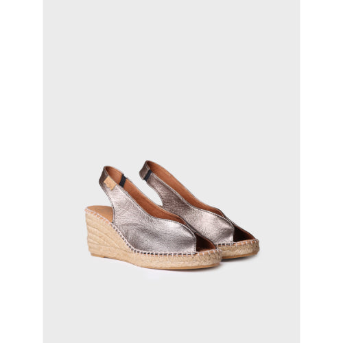 WEDGE ESPADRILLES PEEP TOE STYLE - LAILA-P