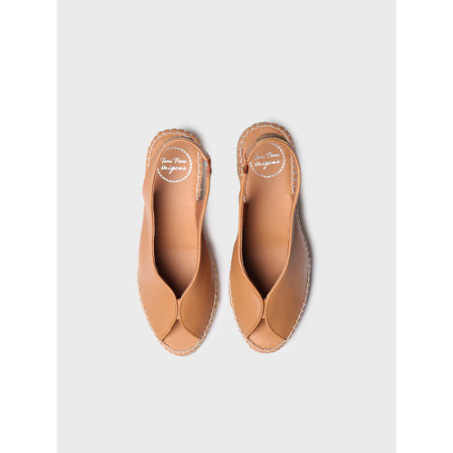 WEDGE ESPADRILLES PEEP TOE STYLE - LAILA-P