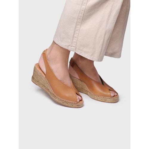 WEDGE ESPADRILLES PEEP TOE STYLE - LAILA-P