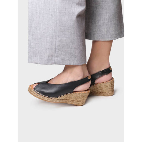 WEDGE ESPADRILLES PEEP TOE STYLE - LAILA-P
