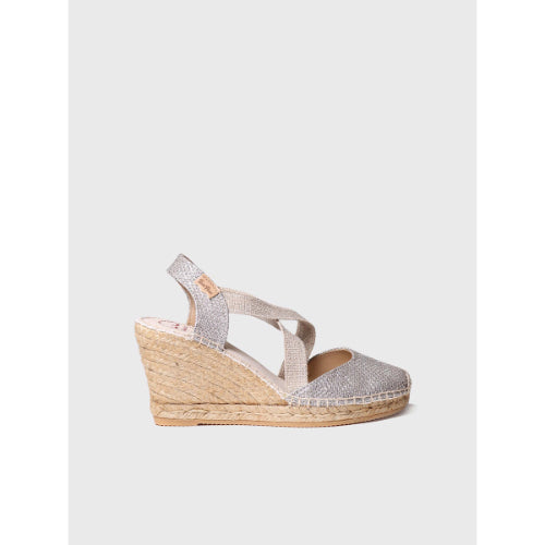WOMEN'S HIGH WEDGE ESPADRILLES - SILVIA-S