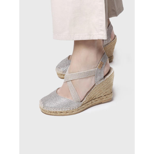 WOMEN'S HIGH WEDGE ESPADRILLES - SILVIA-S