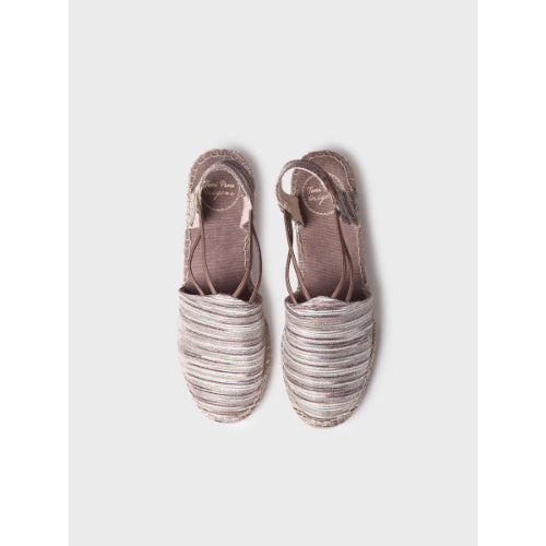 WEDGE ESPADRILLES WITH ELASTIC STRAPS - TANIA-ZR