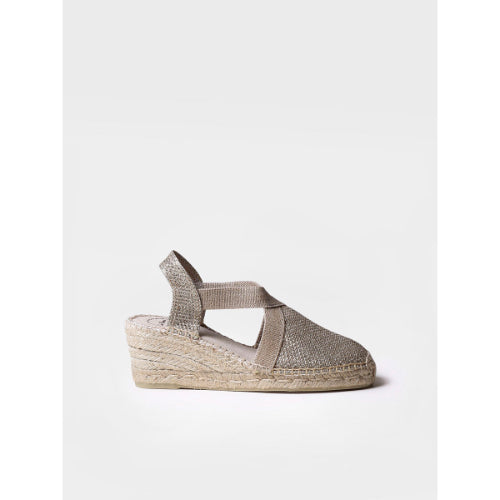 WOMEN'S SHINY VEGAN ESPADRILLES - TRITON