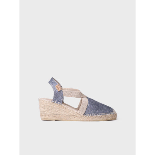 WOMEN'S SHINY VEGAN ESPADRILLES - TRITON