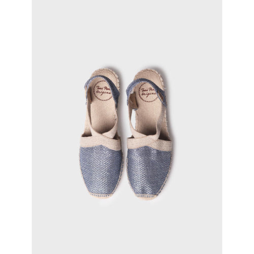 WOMEN'S SHINY VEGAN ESPADRILLES - TRITON