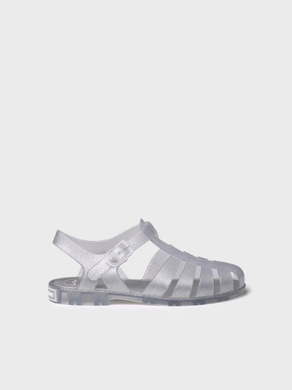 CALA - WOMEN'S WATERPROOF JELLY SANDALS WITH GLITTER