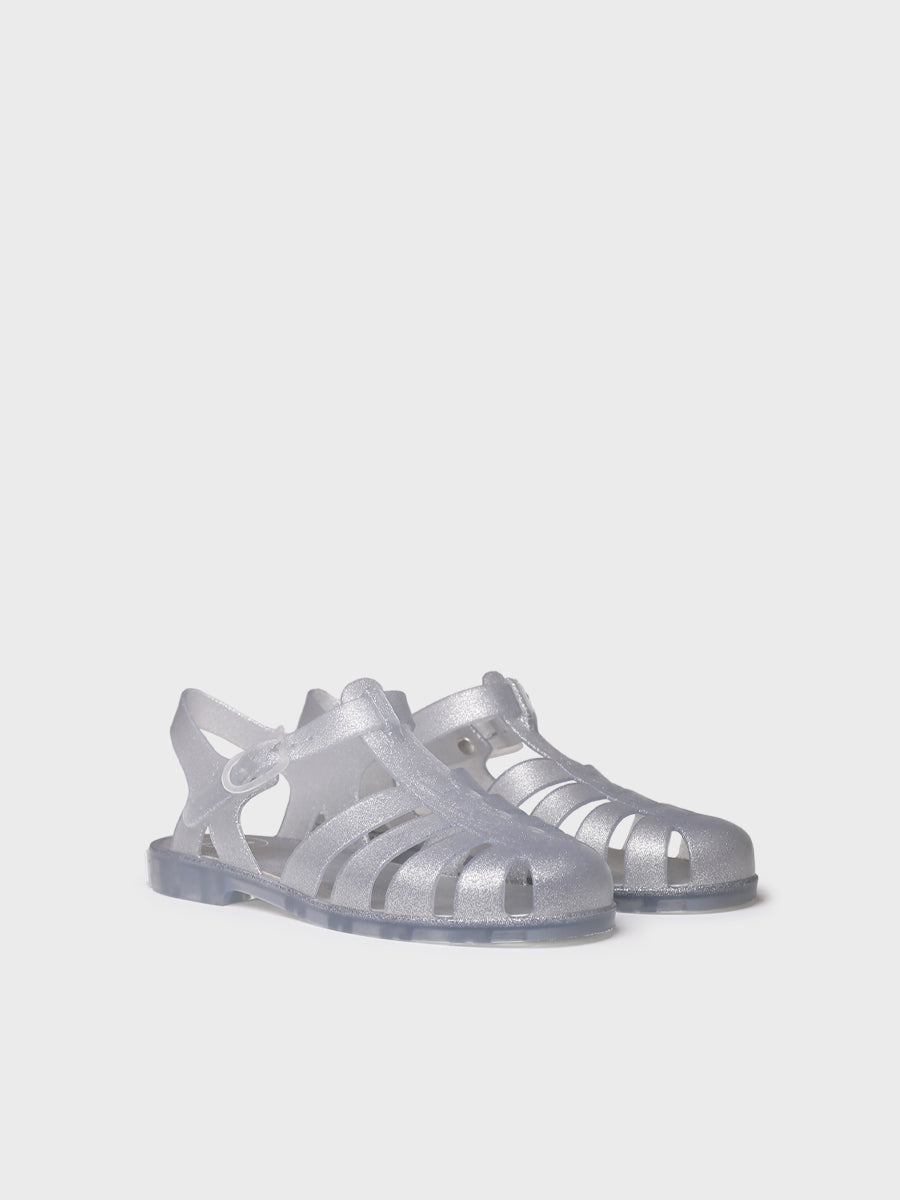 CALA - WOMEN'S WATERPROOF JELLY SANDALS WITH GLITTER