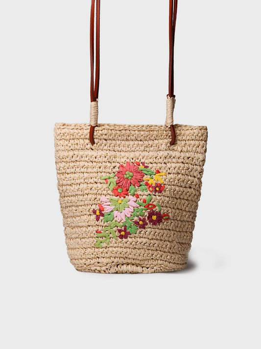 FLORAL EMBROIDERED BAG | FARELLA