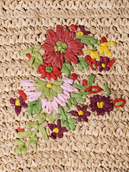 FLORAL EMBROIDERED BAG | FARELLA