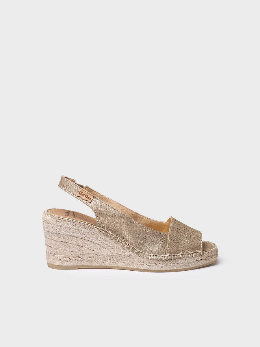 WOMEN'S WEDGE ESPADRILLE IN DYED JUTE - FIORE