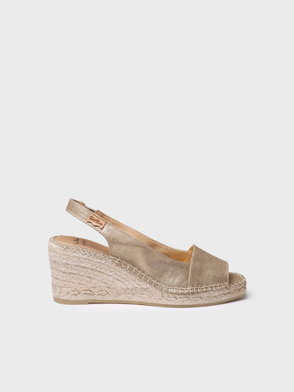 WOMEN'S WEDGE ESPADRILLE IN DYED JUTE - FIORE