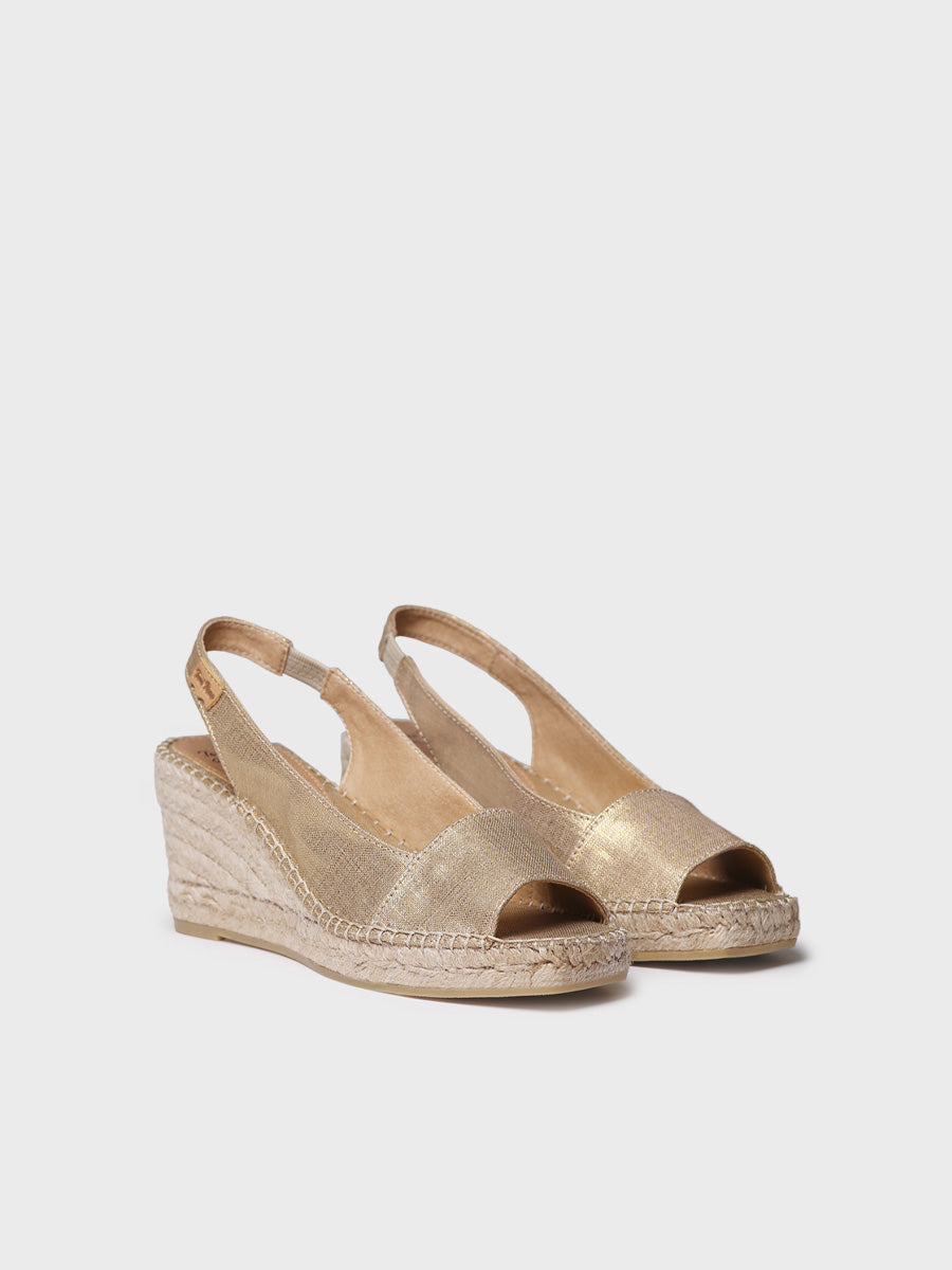 WOMEN'S WEDGE ESPADRILLE IN DYED JUTE - FIORE