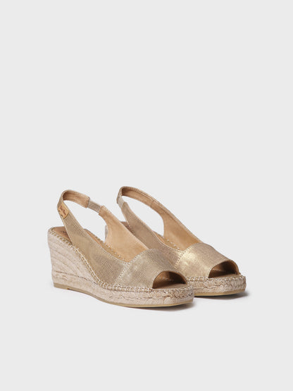 WOMEN'S WEDGE ESPADRILLE IN DYED JUTE - FIORE