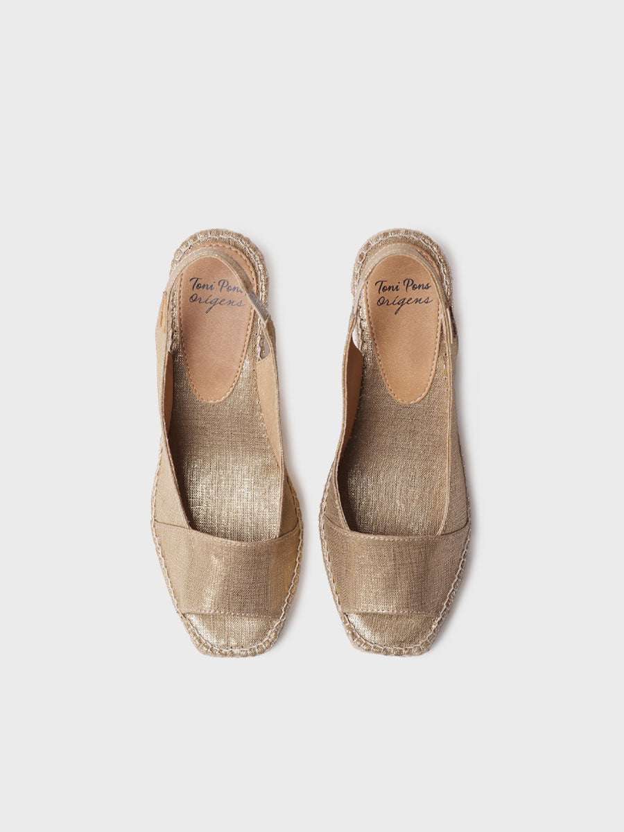 WOMEN'S WEDGE ESPADRILLE IN DYED JUTE - FIORE