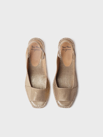 WOMEN'S WEDGE ESPADRILLE IN DYED JUTE - FIORE