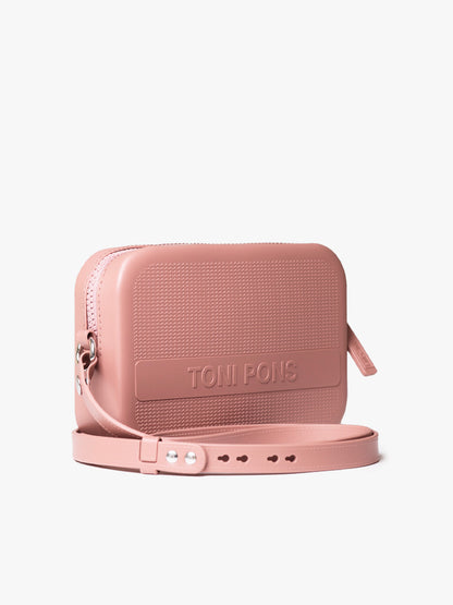RUBBER SHOULDER BAG IN BRU COLOUR -GINGER