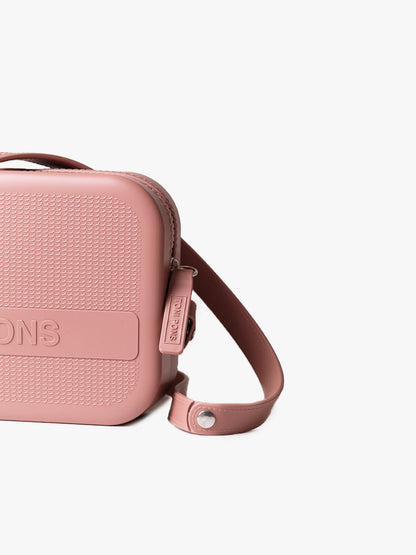 RUBBER SHOULDER BAG IN BRU COLOUR -GINGER