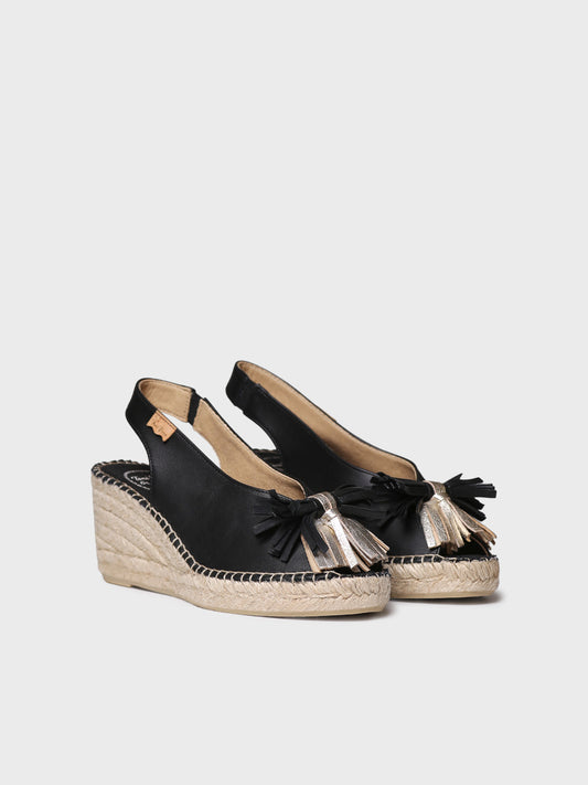 WOMEN'S PEEP-TOE WEDGE ESPADRILLE | LAILA-PF