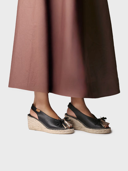 WOMEN'S PEEP-TOE WEDGE ESPADRILLE | LAILA-PF