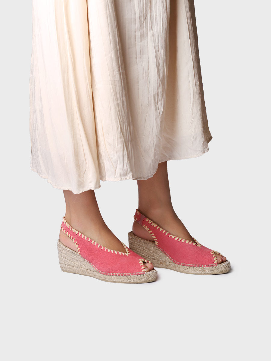 WOMEN'S PEEP-TOE WEDGE ESPADRILLE | LAILA-SD