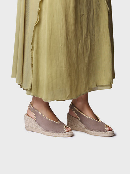 WOMEN'S PEEP-TOE WEDGE ESPADRILLE | LAILA-SD